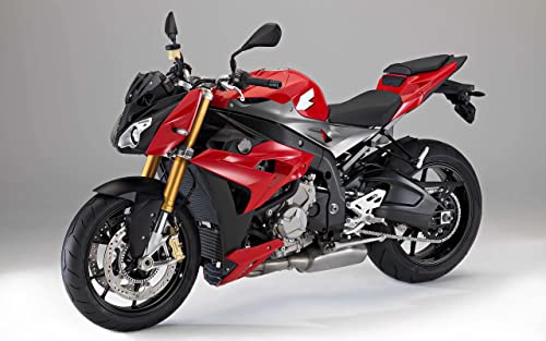 Rompecabezas Adultos 300 Piezas,Piezas Puzzle,Motocicleta roja Puzzle Rompecabezas para Niños, Juguete De Regalo Ideal, La Mejor Decoración para El Hogar De Bricolaje 52x38cm Cover