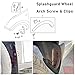 30 Pcs 5mm Black Torx Screw Car Engine Under Cover Splash Guard Self-Tapping Screws for Audi A4 A3 A5 A6 A7 A8 Q5 for VW for Golf for Passat