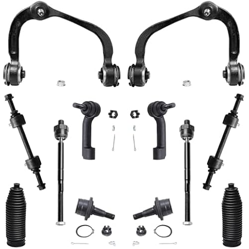 Detroit Axle - Front End 12pc Suspension Kit for 4WD 2009-2014 Ford F-150