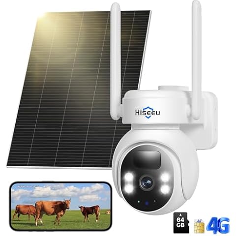 Hiseeu 4G Cellular Security Camera Cover