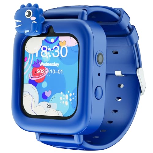 Image of Smart Watch for Kids, 36 Games Alarm Clock Touchscreen Video Camera Music Pedometer Flashlight Audio Educational Toys Christmas Birthday Gifts Stocking Stuffers for Boys Girls 5 6 7 8 9 10 year old