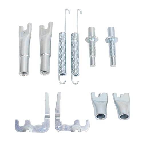 Klanata Kit de ajuste de frenos de tambor trasero apto para Transit MK6 2000 a 2006 2.0 2.4 Reemplaza OE 4540754 YC15 2K286 AC - Juego de reparación de accesorios de zapata de freno