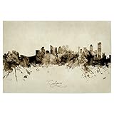artboxONE Poster 30x20 cm Städte Calgary Canada Skyline 