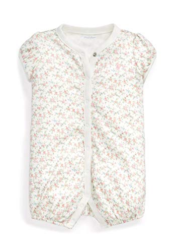Polo Ralph Lauren Baby Girls Floral Bubble Shortall (Floral Pink(4001)/White, 9 Months) #TOP8