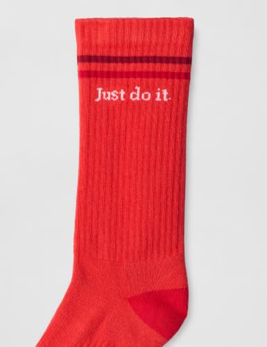 Image of Nike Unisex Kids' Everyday Cushioned Crew Socks (6-Pack) | Boys and Girls