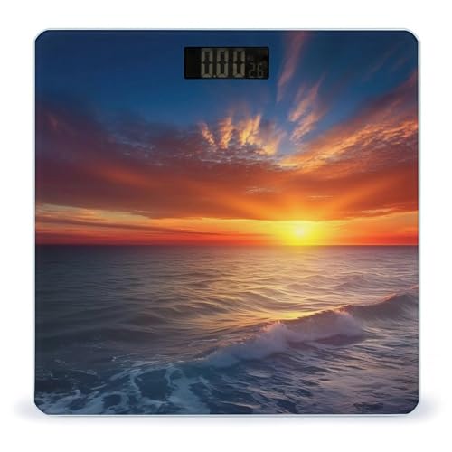 Báscula de baño digital Sea and Sunset 400lb LCD