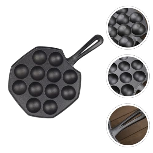 Poêle en fonte pour cuisson uniforme d'escargots traditionnels - 4