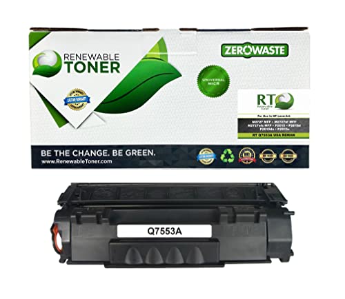 Cartouche de toner reconditionnée universelle HP Q7553A 53A LaserJet P2015 M2727
