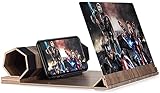 12’’ Screen Magnifier for Smartphone – Mobile Phone 3D Magnifier Projector Screen for Movies, Videos, and Gaming – Foldable Phone Stand with Screen Amplifier – Compatible with All Smartphones MB2