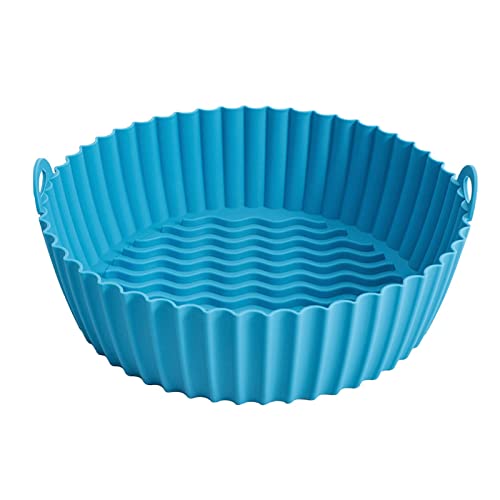 Assadeira Air Fryer Reutilizável Antiaderente Air Fryer Panela de Silicone | Fritadeiras seguras e n