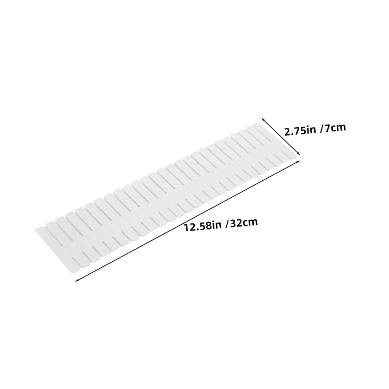 TOYANDONA 16 piezas Organizadores de Ajustables de Plástico para Ropa Interior y Maquillaje Divisores Rejilla para Orden Dormitorio Cocina y Oficina
