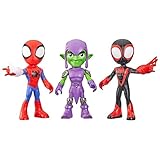 Marvel Spidey y Sus súper Amigos - Pack de 3 Figuras de acción supergrandes de 22,8 cm, Juguete de superhéroe y Figura para niños a Partir de 3 años