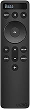 Vizio OEM Replacement Bluetooth Backlit Display Sound Bar Remote Controller for 2.1 5.1 Home Theater, Channel Soundbar System and M V P Series Home Audio System