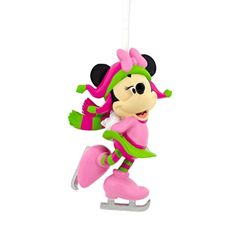 Hallmark Disney Minnie Mouse Skating Christmas Ornament