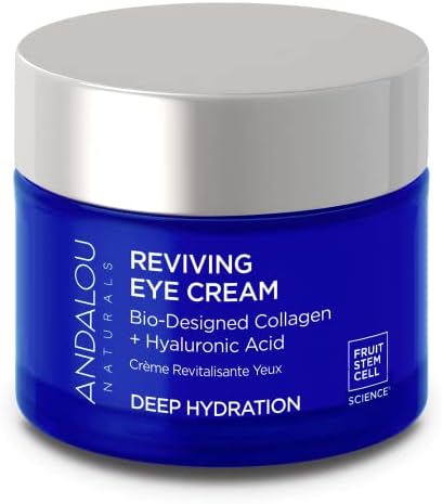 Andalou Naturals Deep Hydration Reviving Eye Cream, 0.45 Oz