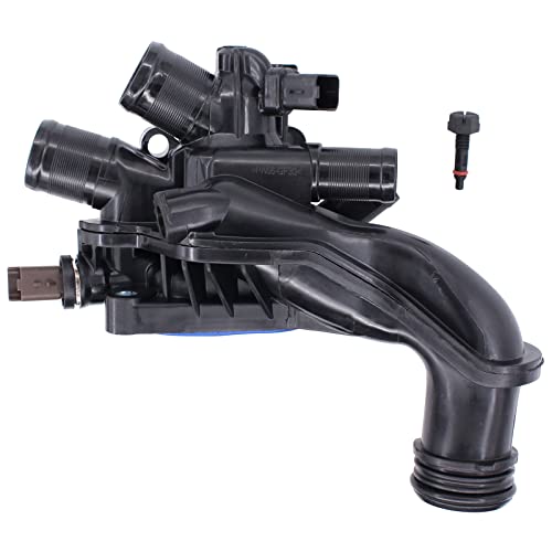 Termostato Coche FanPaYY Termostato Con Carcasa, Junta E Interruptor De Temperatura 103197 Para C3 C4 DS3 DS5 Mini 207 208 308 Termostato Refrigerante Con Sensor Compatible Termostato Incubadora