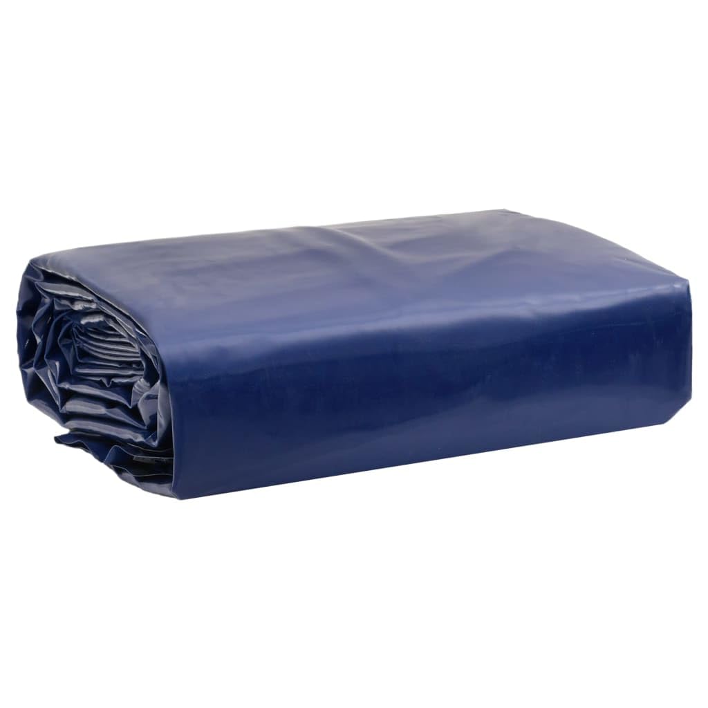Vidaxl Tarpaulin Cover Ground Sheet Waterproof Camping Tarp Blue 650 G/Mâ² 8721012402058