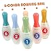 Kisangel Educational Bowling Toys Boys and Girls Bowling Game Year Old Boy Sports Kit