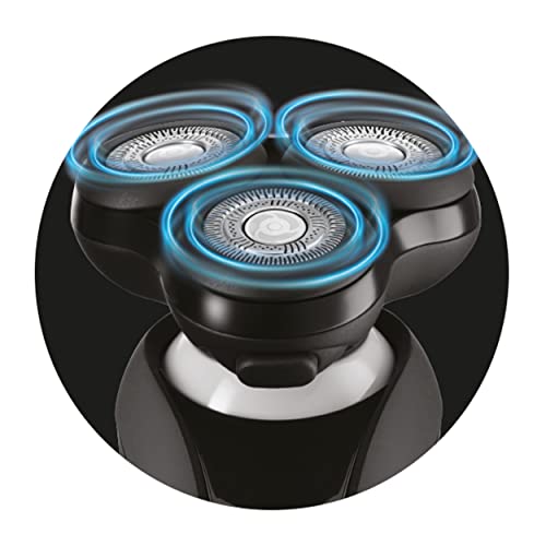 Remington X5 Limitless Men's Electric Shaver (Cordless, Wet & Dry, Rotary Shaver, 360° PivotBall, Flexible Shaving Heads, Detail Trimmer, USB Charging, 50-Minute Usage, 90-Minute Charge) XR1750 - Image 7
