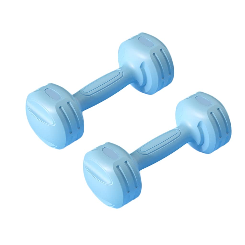 Masywne hantle w parach lub pojedyncza ręka uchwyt do hantli do treningu siłowego budowanie mięśni i treningu całego ciała hantle do domu sprzęt fitness (kolor: Niebieski, rozmiar: 1KGX2)