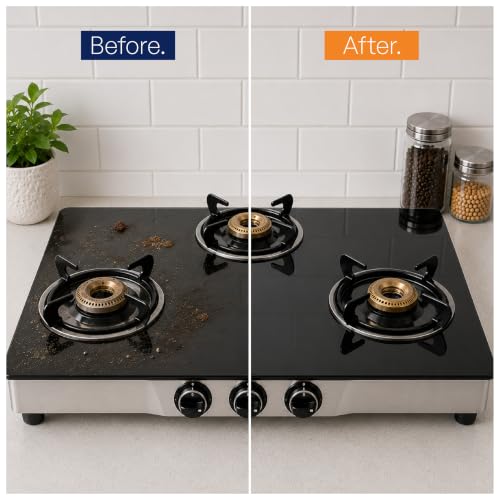 Image of Kitchen Cleaner Spray 300ml - All Purpose Hard Stain Cleaner and Kitchen Cleaning Spray, Tough Grease & Stain Removal, Suitable for Stoves, Chimneys, Counter Tops, Appliances, Walls & Cabinets