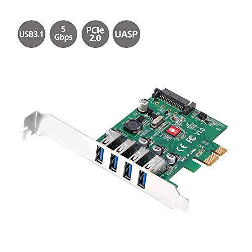 Adaptador PCIe USB 3.0 para solucionar la falta de puertos en torres Windows 2