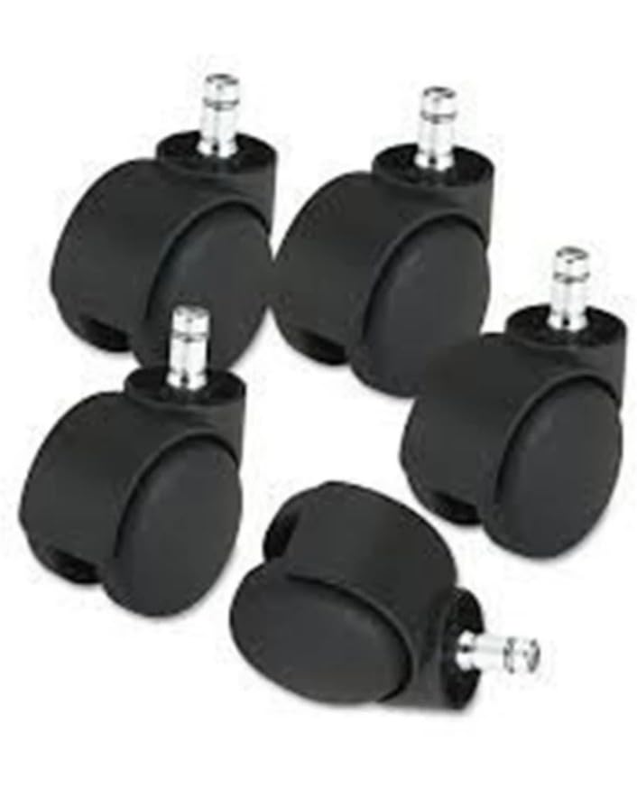 Image of A G S CHAIRS revolving chair wheel fits most of model base (5, Pin type)