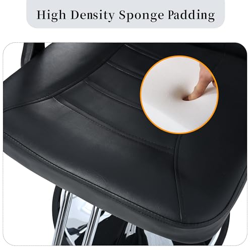 Image of Hair Salon Chair, Styling Reclining Barber Chair,Seat Height 37.4-42 inch, Heavy Duty Hydraulic Pump,Adjustable Barber Chair Beauty Shampoo Barbering Chair for Hair Stylist Spa