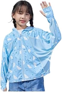 FABSPORTS Kids Sun Protection Jacket – UPF 50+ Lightweight Hooded Jacket for Boys & Girls - Age 5 to 10 years, Breathable ... Price In India