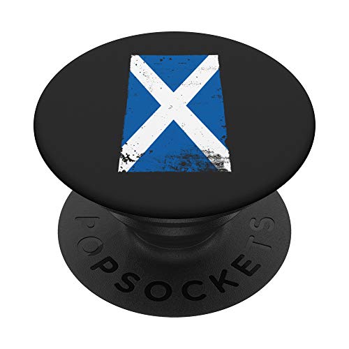 Scottish Pride Travel Vacation Scotland Flag PopSockets PopGrip: Agarre intercambiable para...
