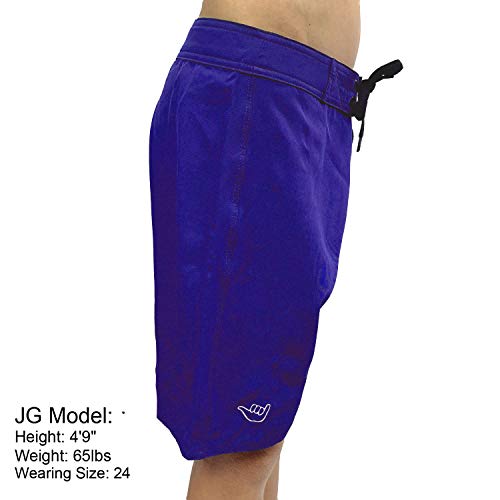 Boys Junior Guard Shaka Boardshorts R.Blue- 263