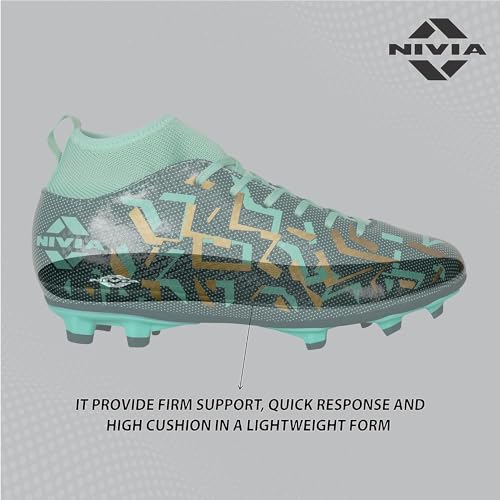 Image of Nivia Pro Encounter 10.0 Football Stud for Men /Comfortable and Lightweight /Sports Shoe