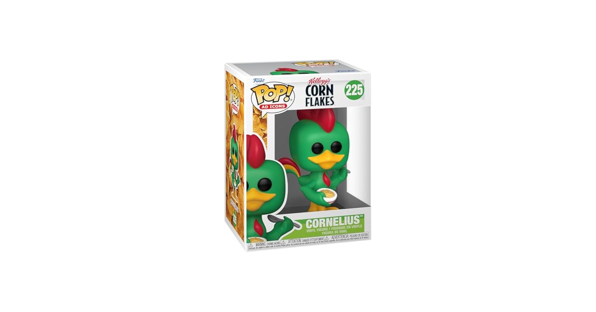 その他 AD ICONS VINYL FIGURE Kellogg&#39;s Funko POP! Ad Icons: Kelloggs Cornelius 4.43 Vinyl Figure
