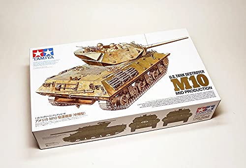 Char M10 Tank Destroyer Tamiya 1/35 35350 maquette militaire de production moyenne