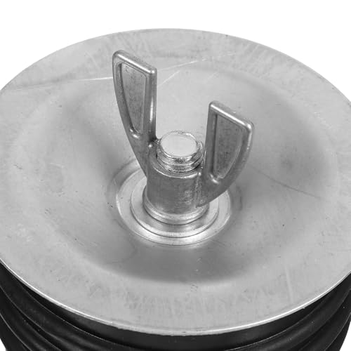 Tapón de prueba de 3 pulgadas con anillo de goma negro para sellado hermético 4