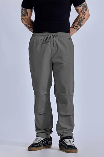 Image of FTX Men Solid Cotton Regular Fit Multicolor Track Pant