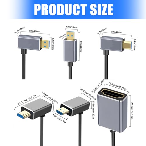 Cable de cámara 8K a 48 Gbps versión 2.1 microed a hembra con blindaje coaxial premium 3