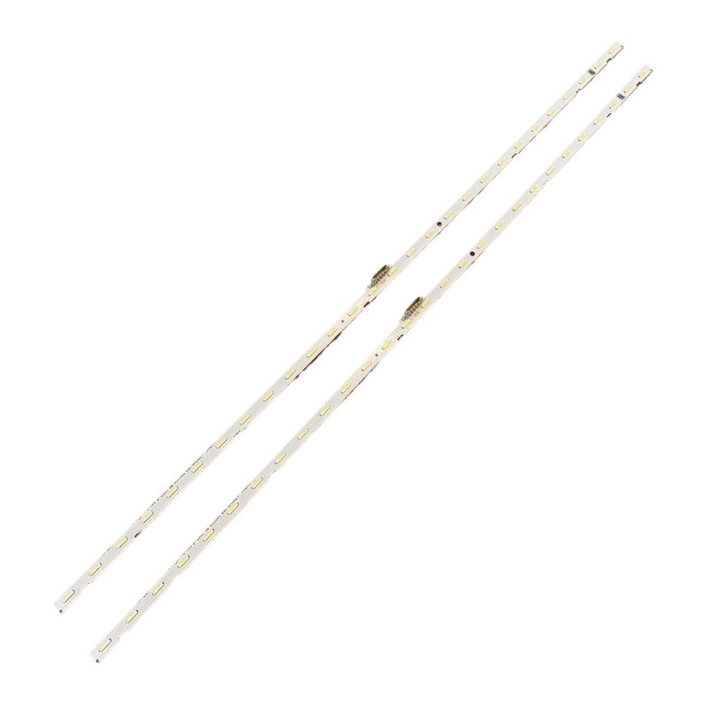 Tira de LED Compatible con Samsung UE43RU7105K UE43NU7025 UE43NU7190U UE43NU7025K UE43RU7100 UE43RU7200 UE43NU7125K UE43RU7190U UE43NU7092U(2 PCS For 1 TV)