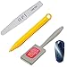 Minejin Nail Art Manicure Pedicure Buffer Tool Cat Eyes Magnet Plate Stick And Magnetic Pen 3Pcs