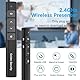 Golden Security Presenter, Powerpoint Fernbedienung 2.4 GHz Wireless Pointer für Präsentationen, Präsentationsfernbedienung Präsenter für Büro, Klassenzimmer
