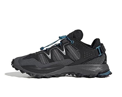 Calzata regolare adidas HYPERTURF, Sneaker Uomo, Grey Three/Core Black/Grey Five, 41 1/3 EU