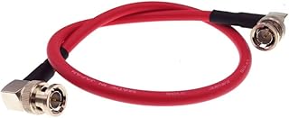 MCCAMSTORE SDI Cable BNC Cable 6G/12G (Canare LV-61S), HD-SDI/ 12G-SDI/4K/8K, Coaxial SDI Video Cable Precision Video Cable, 75 ohm SDI in/SDI Out (Red,5 Meters)