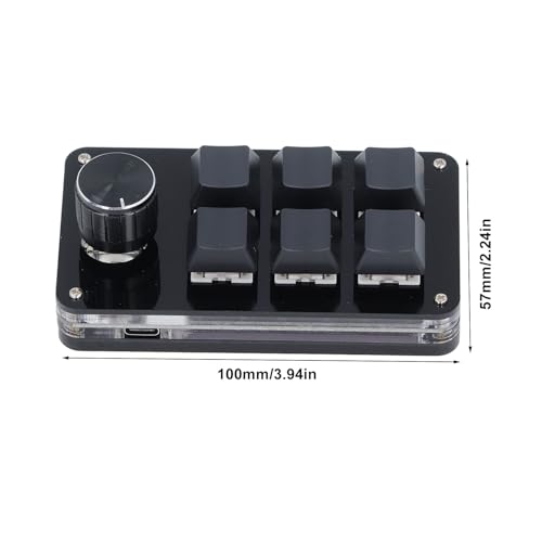 Teclado Mecánico Mini Macro WALFRONTdhexbqioan USB-C miniatura 4