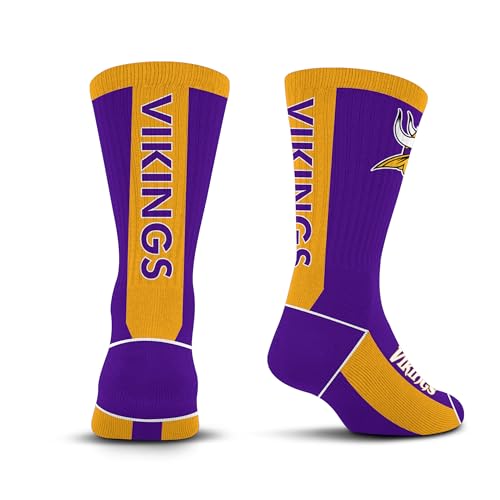 Image of For Bare Feet NFL Unisex Kids Nfl Mvp Crew Sock Youth