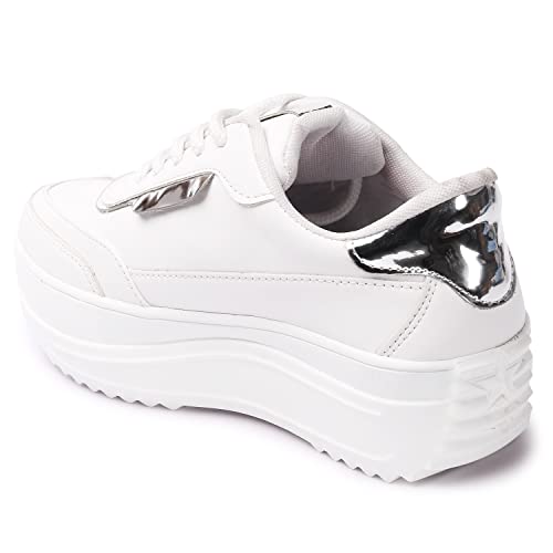Image of Vendoz Women Casual Blue Shoes