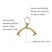 PH PandaHall Pinch Clip, 120 Pieces 6 Styles Pinch Clip Bail Clasp Dangle Charm Bead Pendant Connector Findings for Jewelry Necklace DIY Craft Making, Platinum/Golden