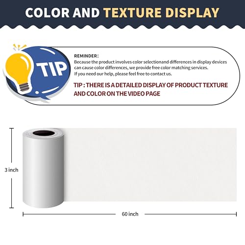 Image of Leather Repair Tape 3X60 inch Patch Leather Adhesive for Sofas, Car Seats, Handbags, Jackets,First Aid Patch (White)