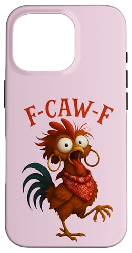 Caw Funny Chicken [A p Y{ ~[ NCW[  fB X}zP[X iPhone 16 Pro p