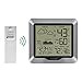La Crosse Technology Advanced Wireless Weather Station: Dynamic Icons, Barometric Pressure, Atomic Time, Temperature/Humidity Gauge, Recording, Stylish Display, Fast Reception & Long Range (330 Feet)