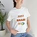 'Just Smash It' Pickleball T-Shirt Athletic Heather XL
